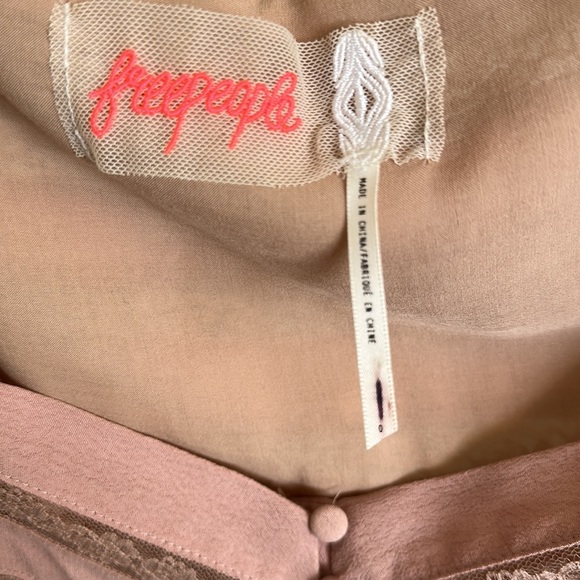 FREE PEOPLE Dusty Rose Dress - Picture 8 of 9